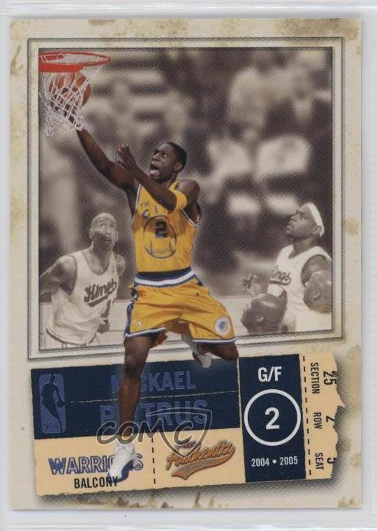 2004-05 Fleer Authentix Balcony /75 Mickael Pietrus #90