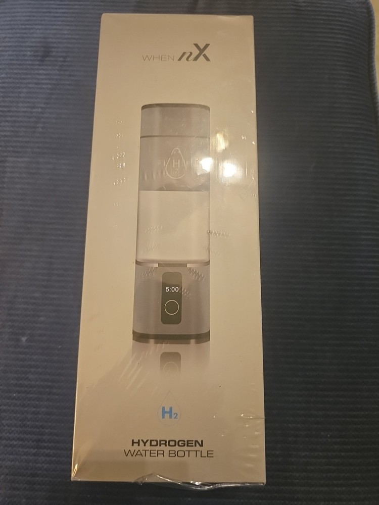 When nX H2 Hydrogen Water Bottle  Grey New