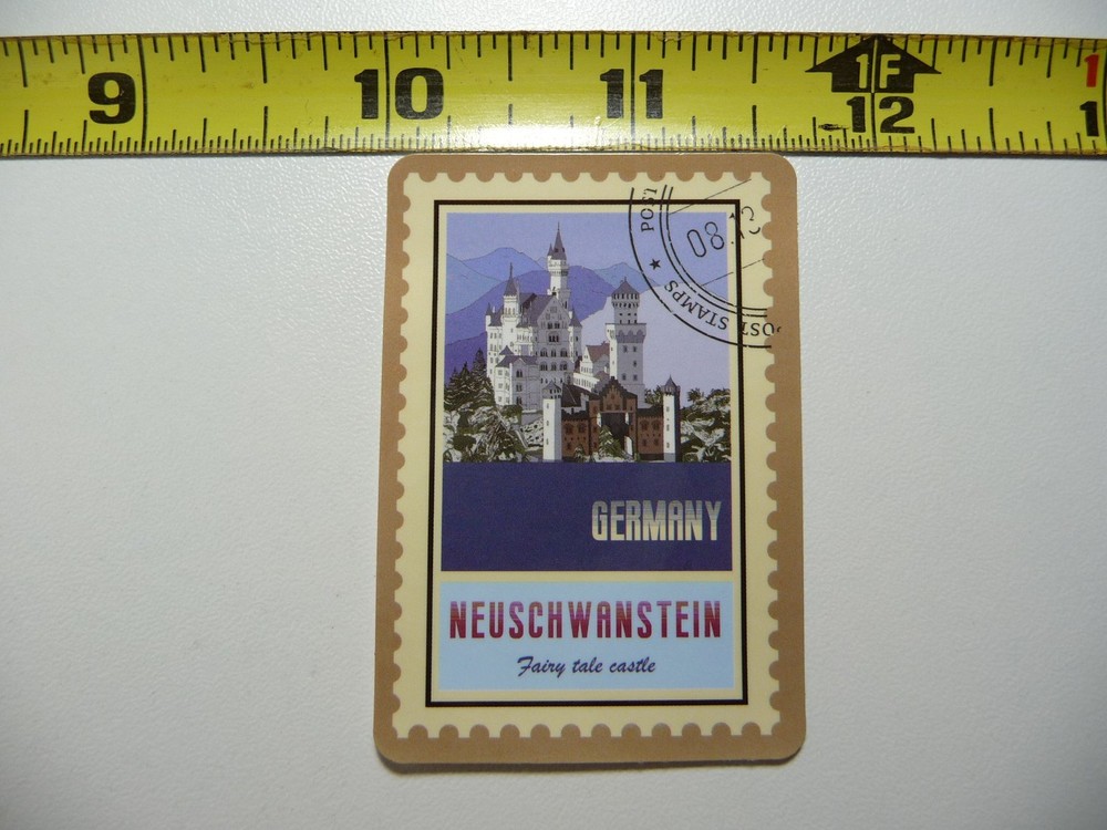 NEUSCHWANSTEIN CASTLE GERMANY STICKER DECAL WORLD TRAVEL SITES FAMOUS