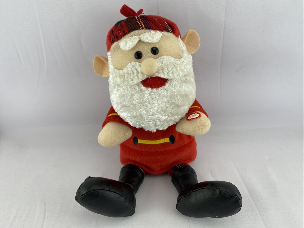Animated Santa Claus Sings Jingle Bells in Great Condition