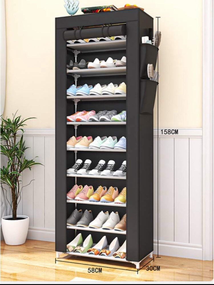 Space-Saving Multi-Tier Shoe Rack Organizer