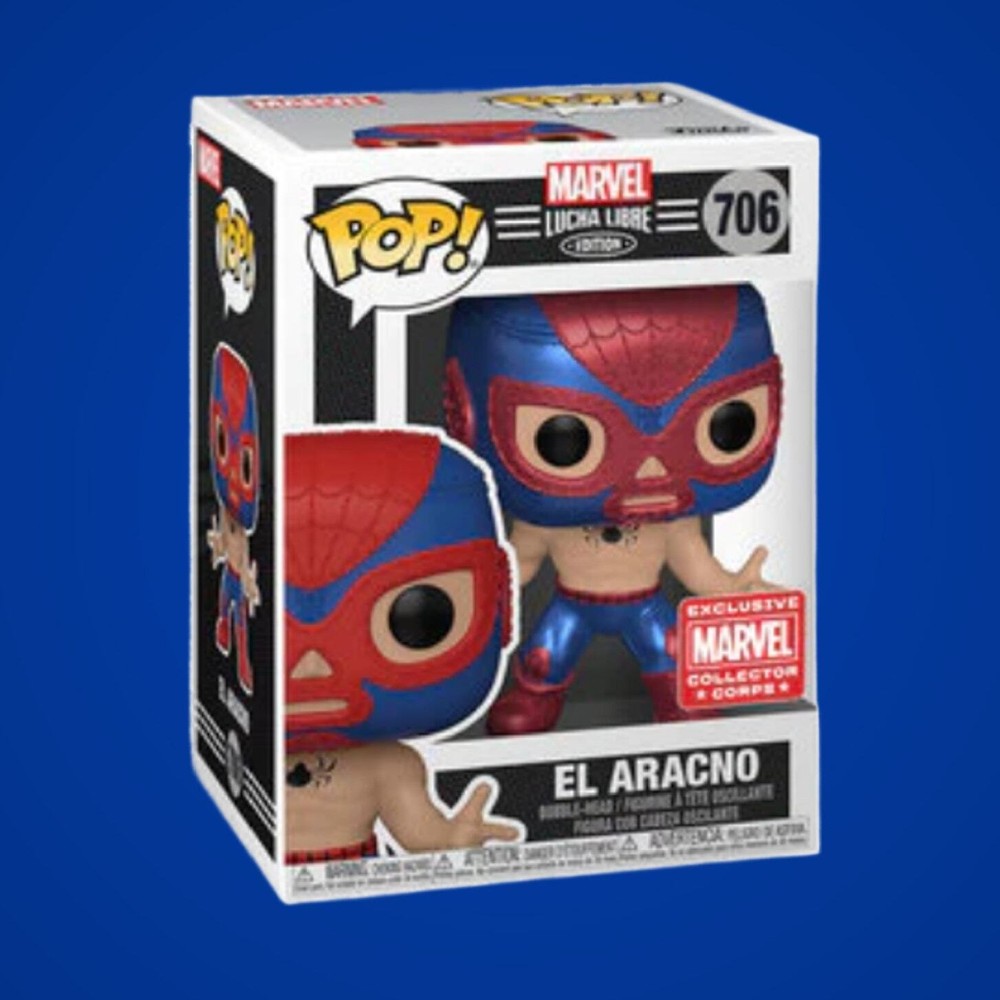Marvel Corps El Aracno Lucha Libre Exclusive Funko pop