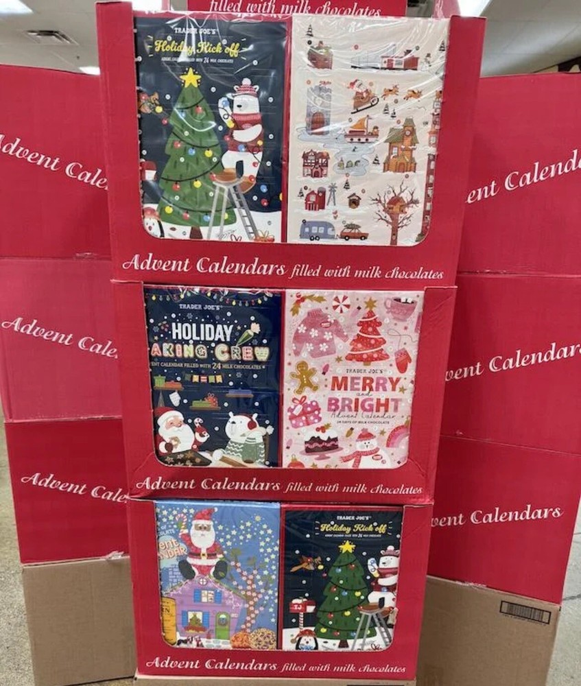 Trader Joes Advent Chocolate Calendar 2024 Fresh Set Of 5