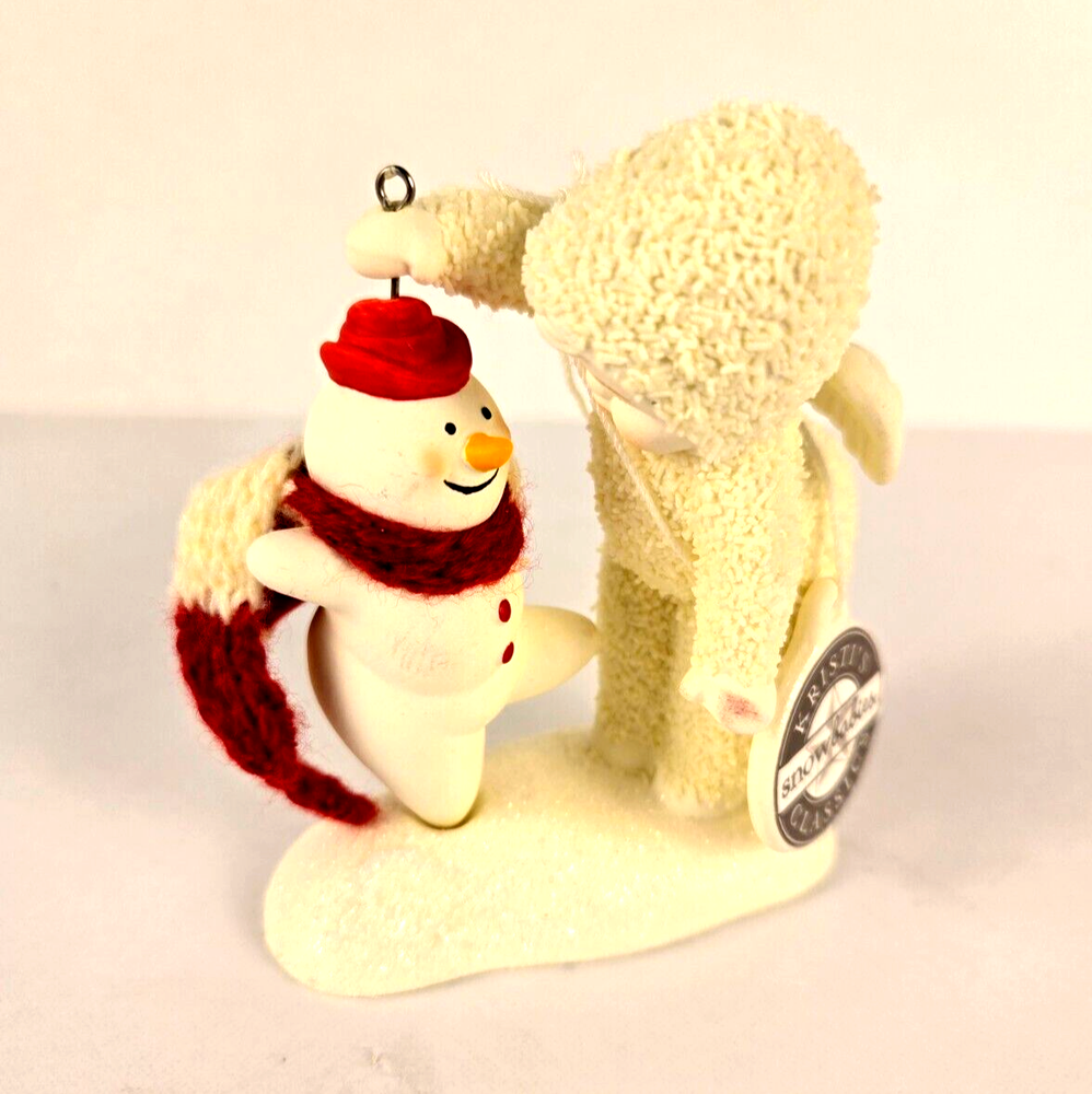 Department 56 Snowbabies Give It a Whirl Snowman Collectible Figurine