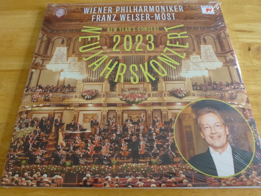 NEW YEARS EVE CONCERT 2023 VIENNA PHILHARMONIC FRANZ WELSER-MOST X3 VINYL LP NEW-image