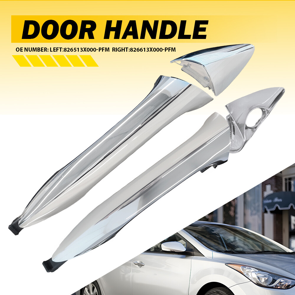 2011-2016 Hyundai Elantra Right & Left Exterior Door Handles 2-Piece Set