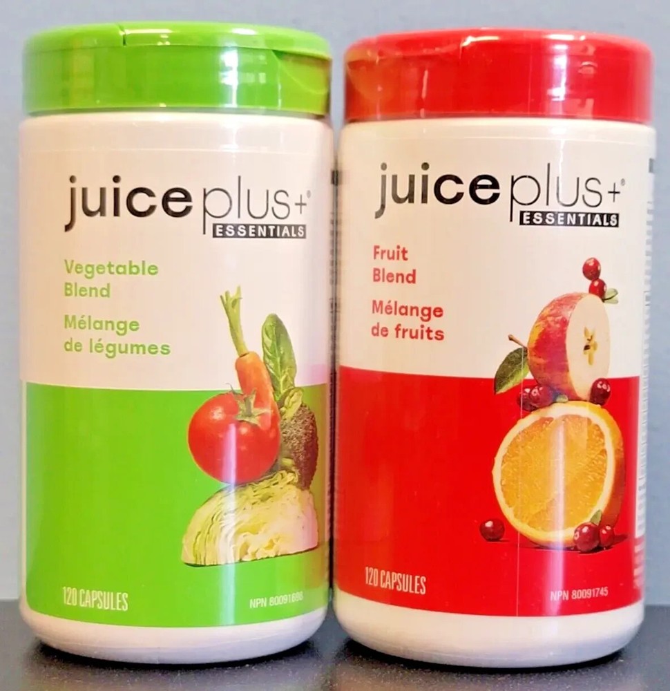 Juice Plus+ - 1 Each Blended Fruit & Veg Juice Powders(120 ea/240 Caps) - 10/26!