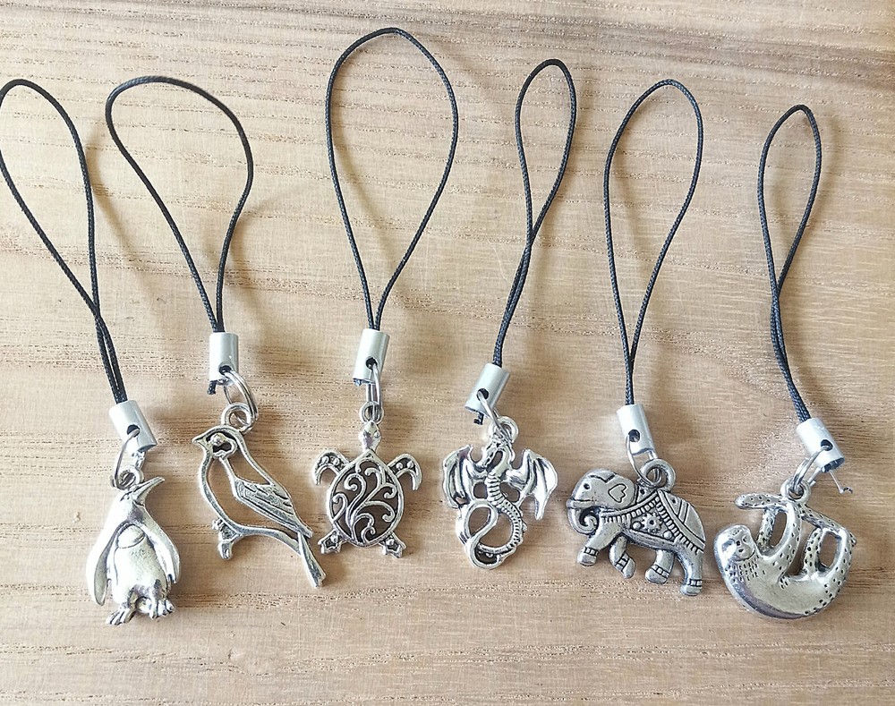 AirPods Case Phone Charm Strap Keychain Bag Zipper Pull Accessory