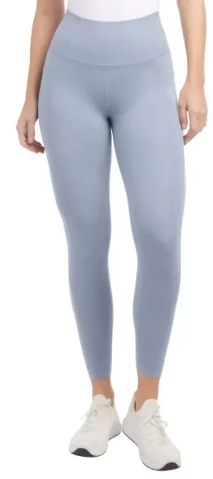 Danskin Women's High Rise Brushed Legging, Nebula, Size XL