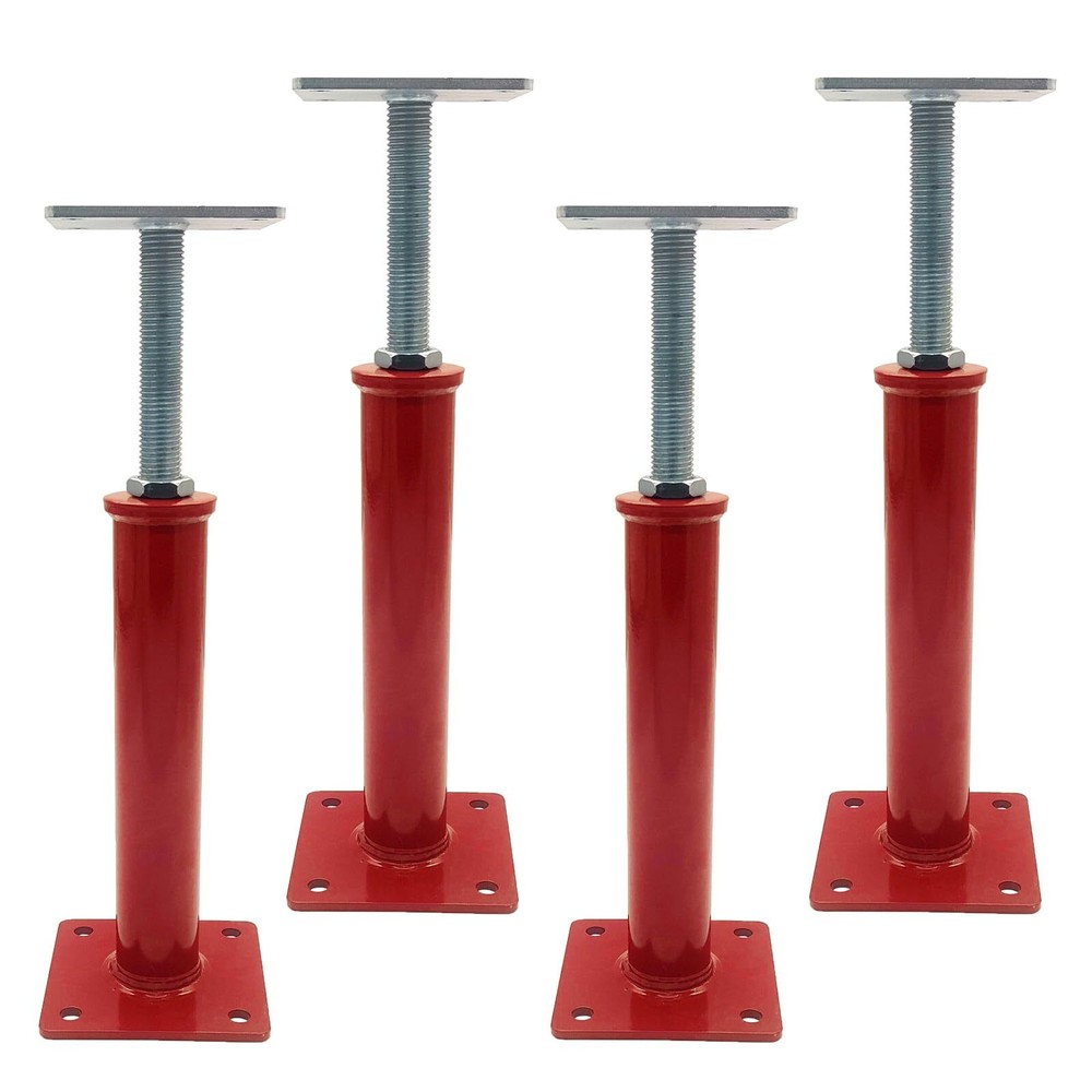 4 Pack 11000 lb Telescoping Floor Jacks Adjustable 11.8 to 16 Inch