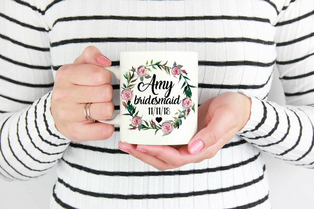 Custom Bridesmaid Mug Mug For Bridesmaid Bridesmaid Gift Maid Of Honor Gift Maid