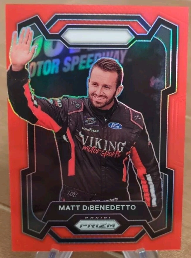 2024 Prizm Red 177/299 Matt DiBenedetto