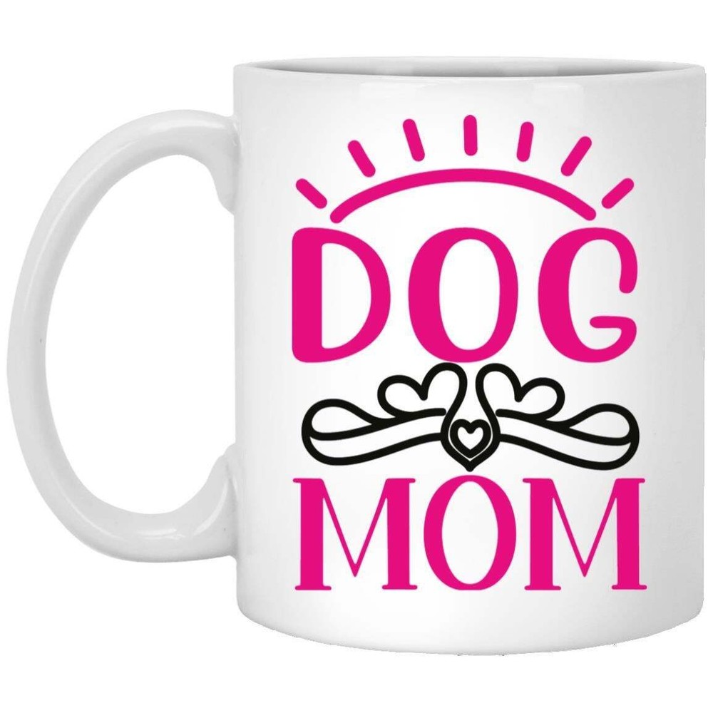 Funny Dog Mom Coffee Mug Gift for Mother's Day or Birthday