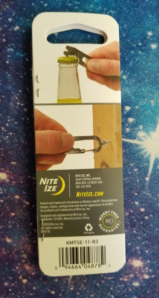 Nite Ize DoohicKey ClipKey Stainless Steel Multi-Tool for Keys