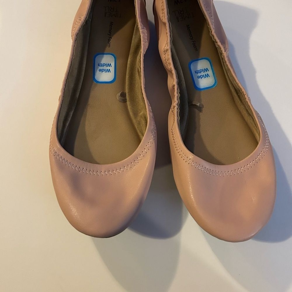 Time and Tru Light Pink Ballet Flats - Size 12W