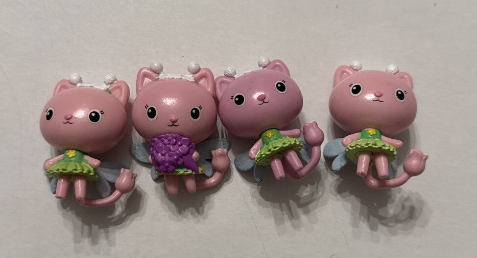 Gabby’s Dollhouse Toy Action Figures Gabby Cats Fairy 4 Total Figures
