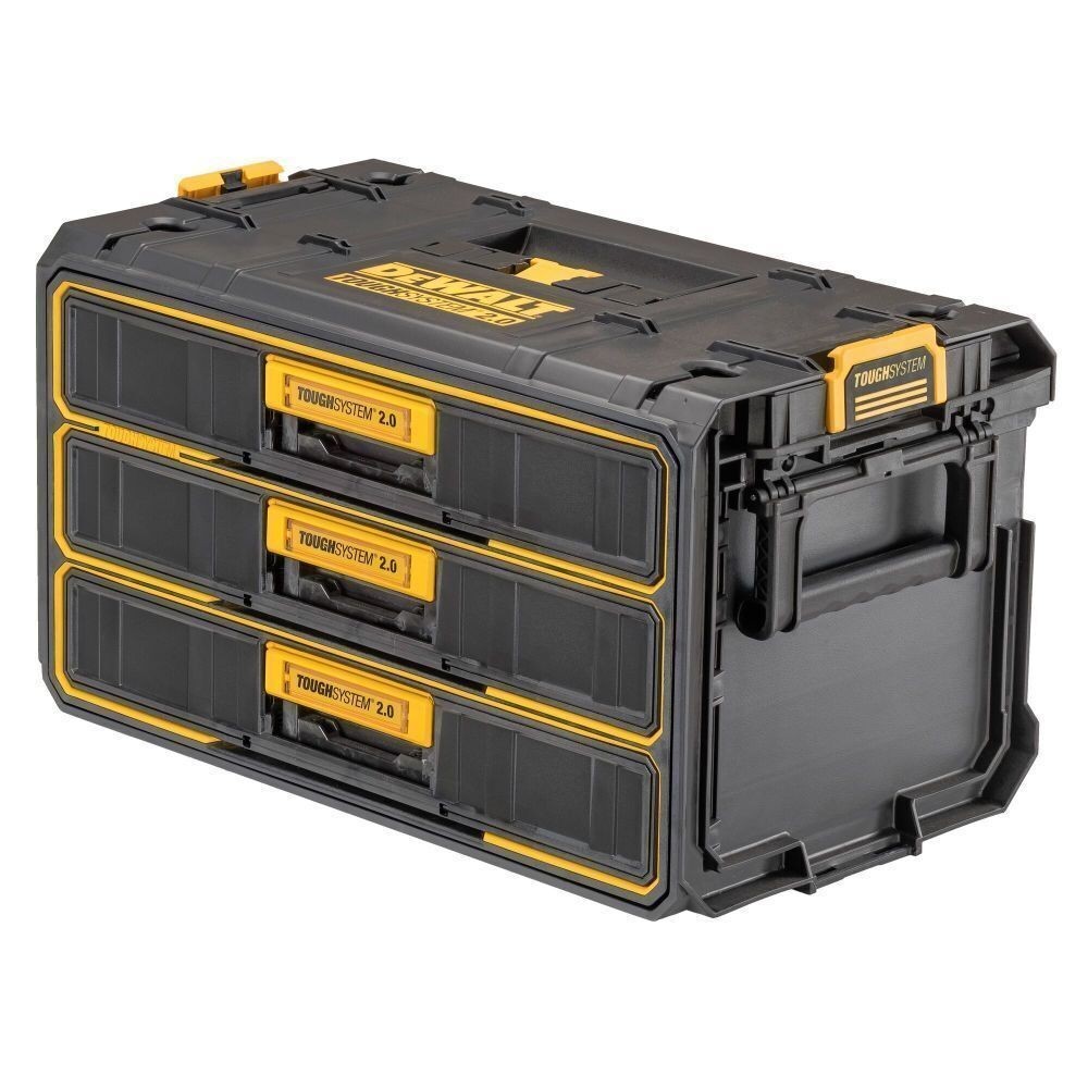 Dewalt ToughSystem 2.0 Black 3-Drawer Tool Box DWST08330