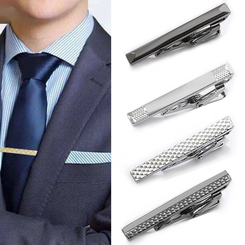 Tie Clips Daily Business Suit Clip Wedding Accessories Men Jewelry Gift  Style