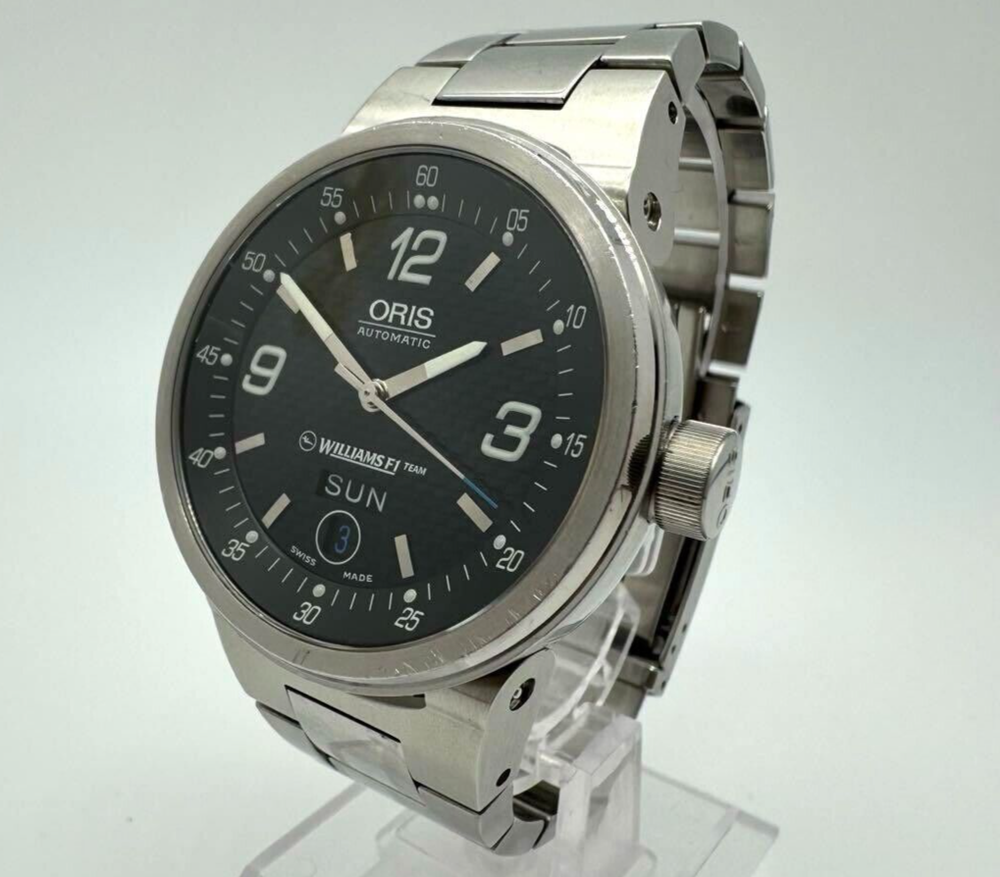 ORIS Williams F1 Team 7560 Day Date Automatic Men's Watch from JP