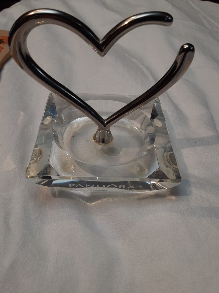 PANDORA HEART RING Holder Crystal Ring Jewelry Holder