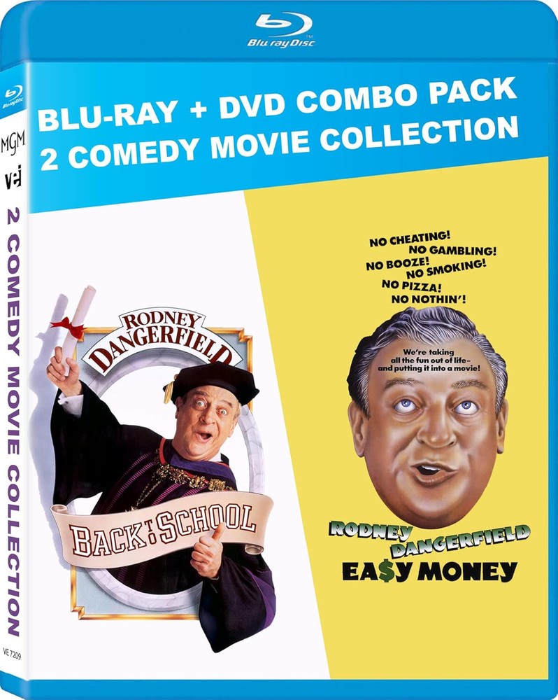 Back to School Easy Money Blu-ray DVD 2-Disc Set 2022 New Sealed Dangerfield-image