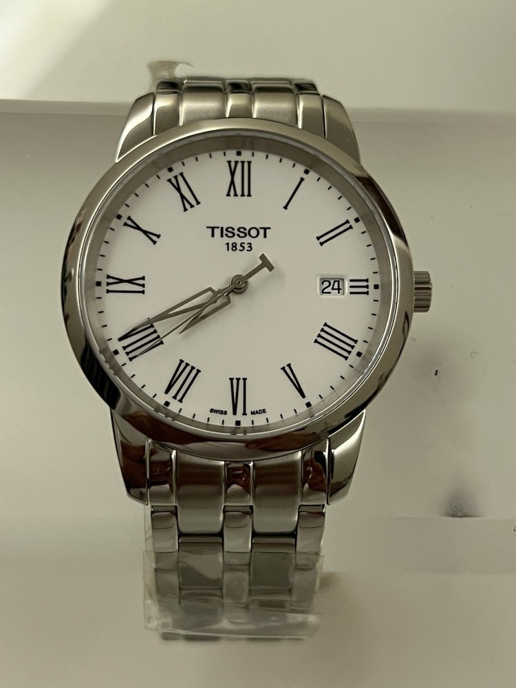 Tissot Men's 38mm Classic Dream White Dial Quartz Watch