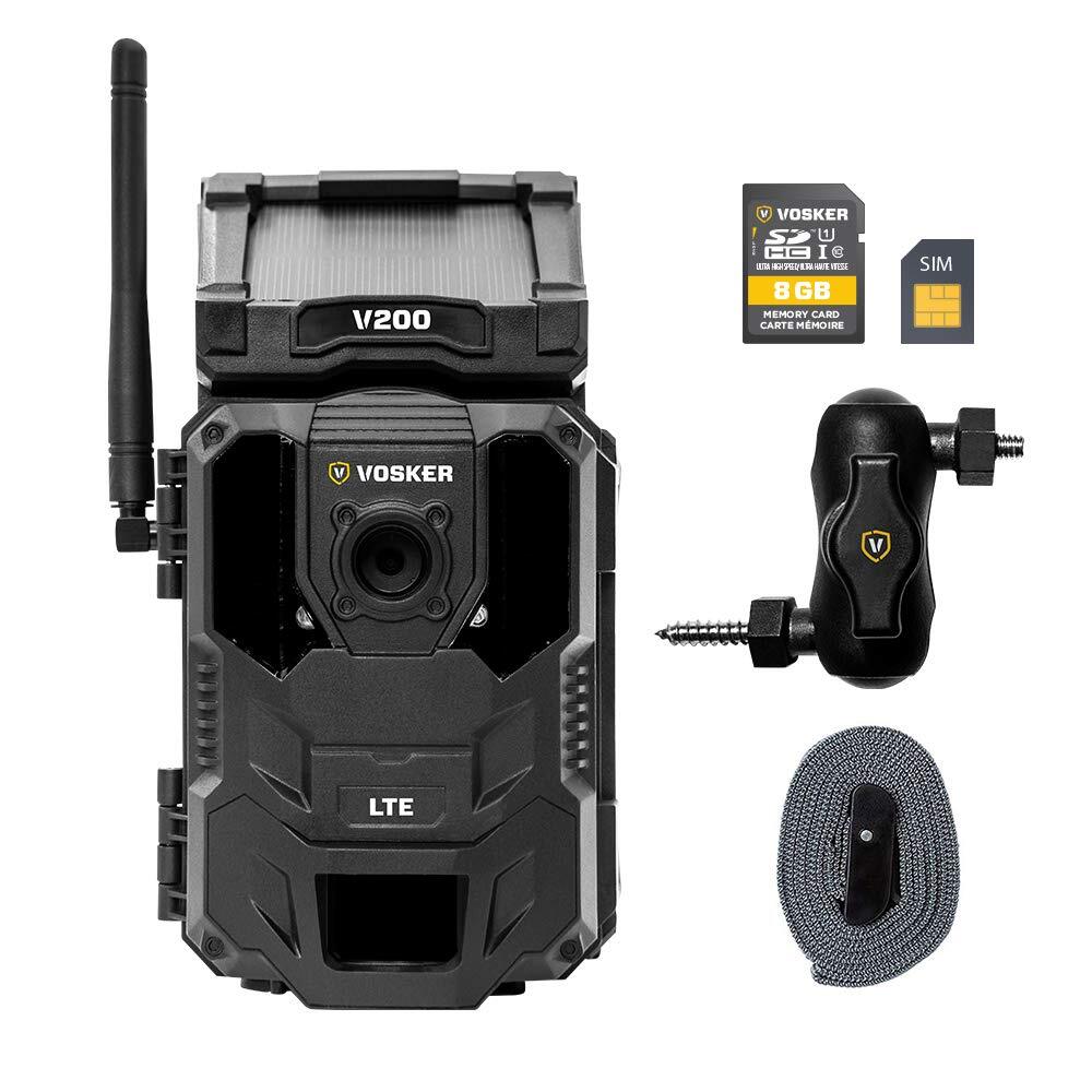 V200 | Cellular Security Camera | Built-in Solar Panel | LTE, Wireless, Weath...