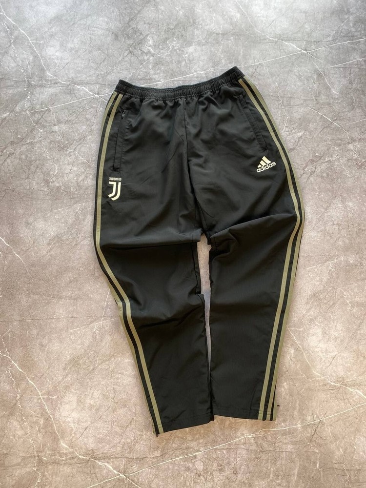 Rare 2018 Adidas Juventus Soccer Training Pants Football Black Size M