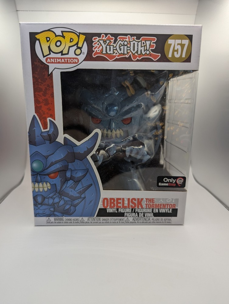 Funko Pop Super 6 Inch Yu-Gi-Oh Obelisk the Tormentor Vinyl Figure