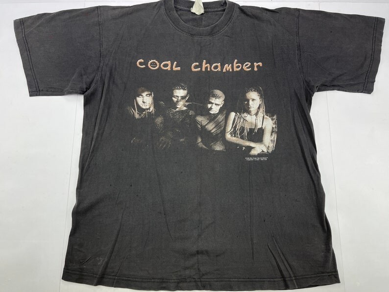 Reprinted Coal Chamber T-Shirt, 1998 Loco Tour Concert, double sides TE2367