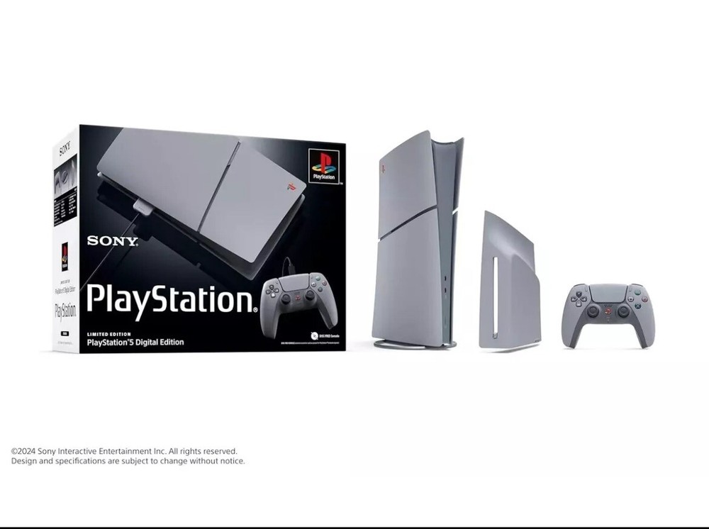 PRESALE PlayStation 5 Slim Digital Console 30th Anniversary Limited Edition-image