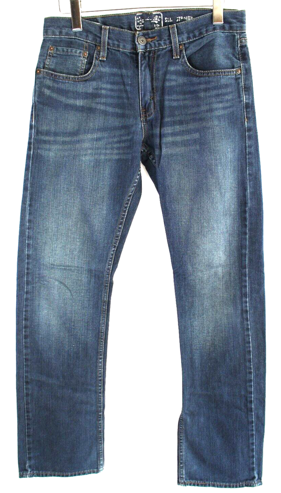 Levi's Denim Jeans Mens 30 x 32 Blue Signature Slim Straight Vtg Y2k
