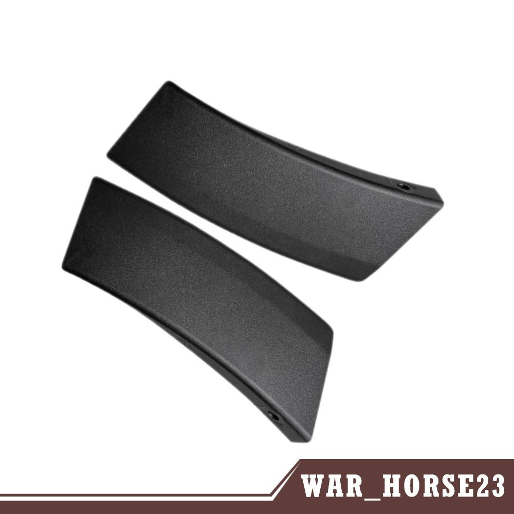 Pair Bumper Cover Spacer Panel Rear Black Plastic For RAV4 2.5L 2016 2017 2018