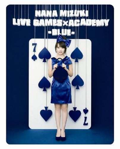 NANA MIZUKI LIVE GAMES ?~ ACADEMY BLUE 2 Blu-ray Japan 498800380... book form JP