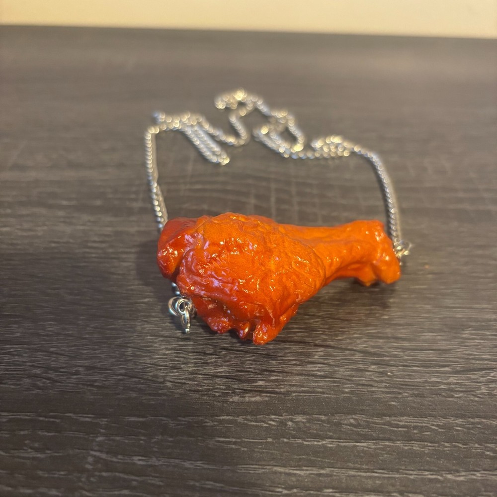 Chicken Wing Necklace - Buffalo Wing Resin Necklace