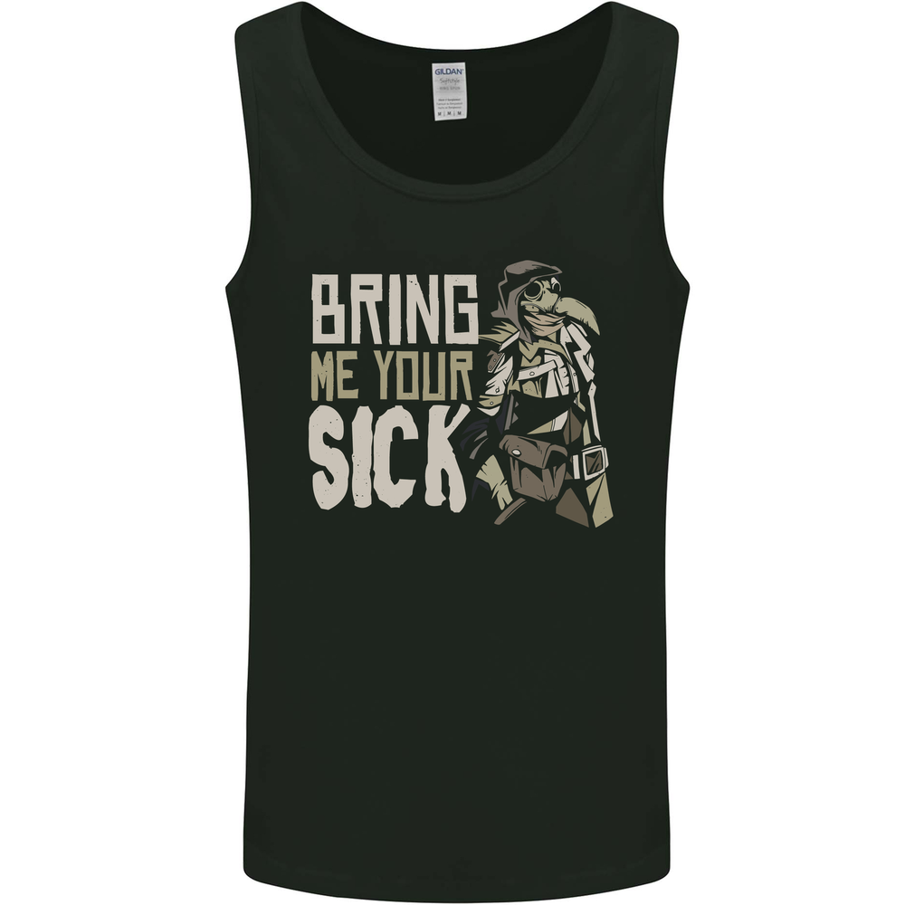 Bring Me Your Sick Plague Doctor Mens Vest Tank Top