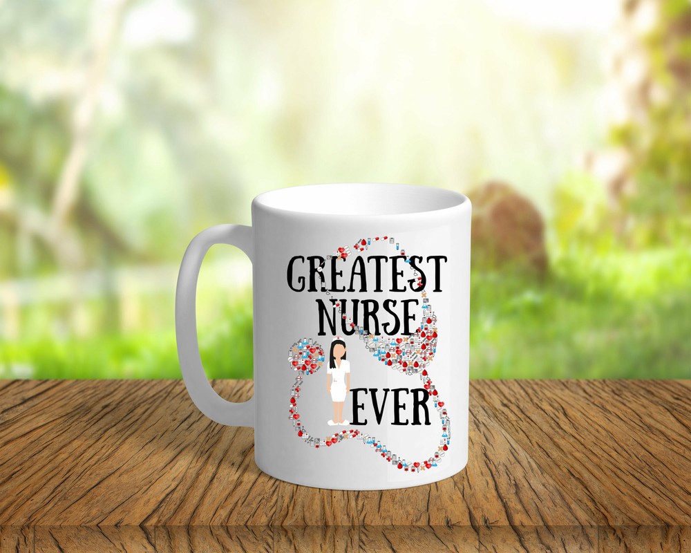 Nurse Mug Greatest Nurse Ever Gift Mug Thank You Coffee Mug For Nurse