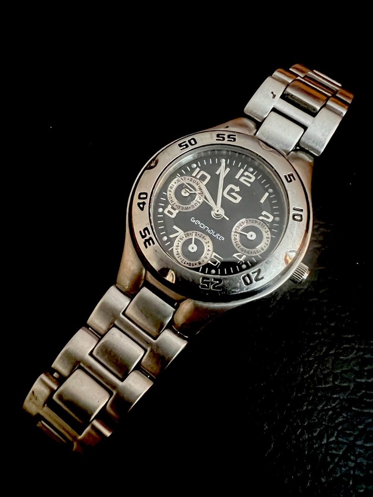 Fine Geonaute Decathlon Stainless Steel,  Quartz Watch