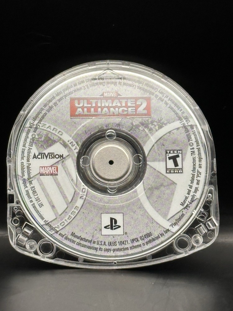 Marvel Ultimate Alliance 2 (Sony PSP) - Tested & Working - UMD Only