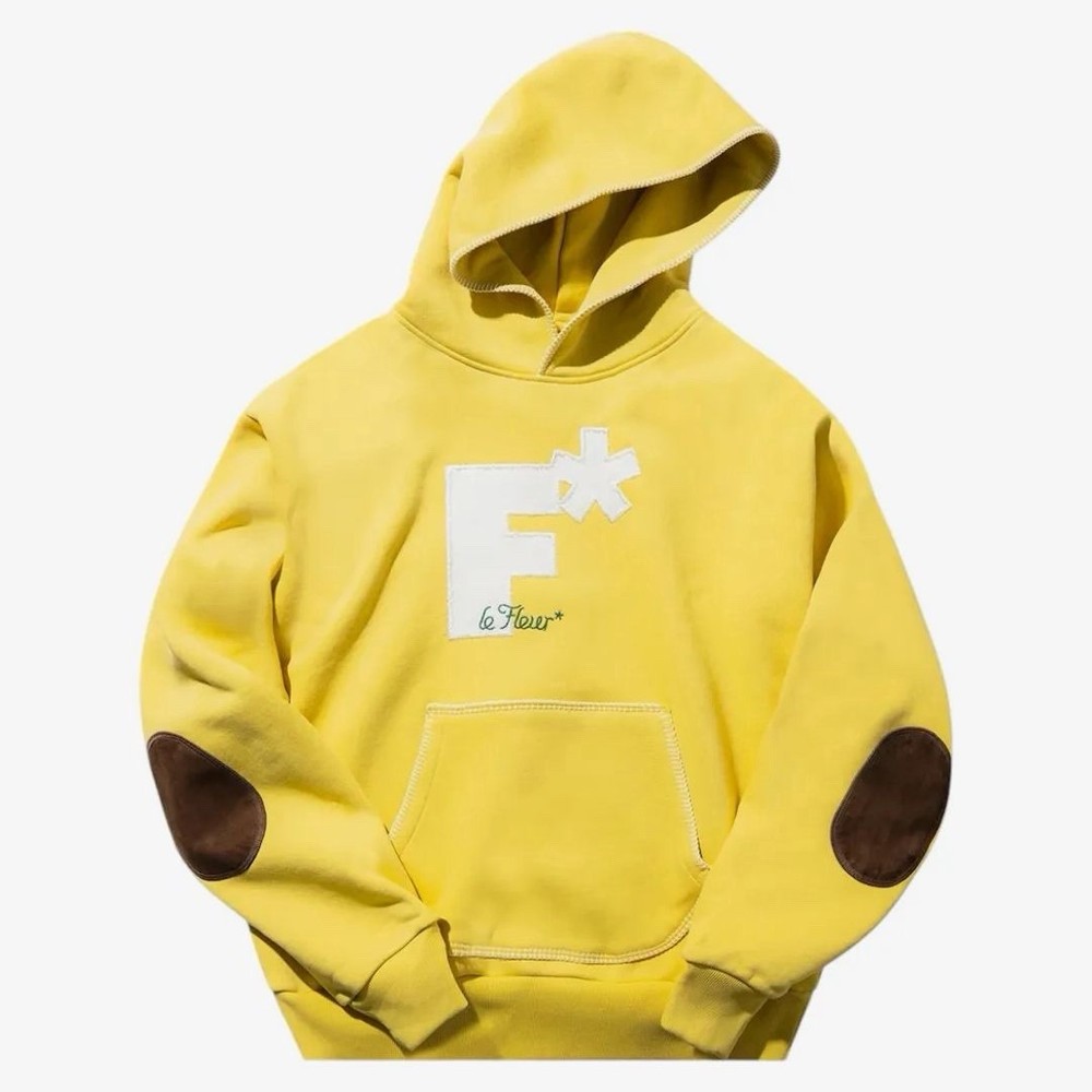 Golf le Fleur Athletic hoodie yellow Size XS