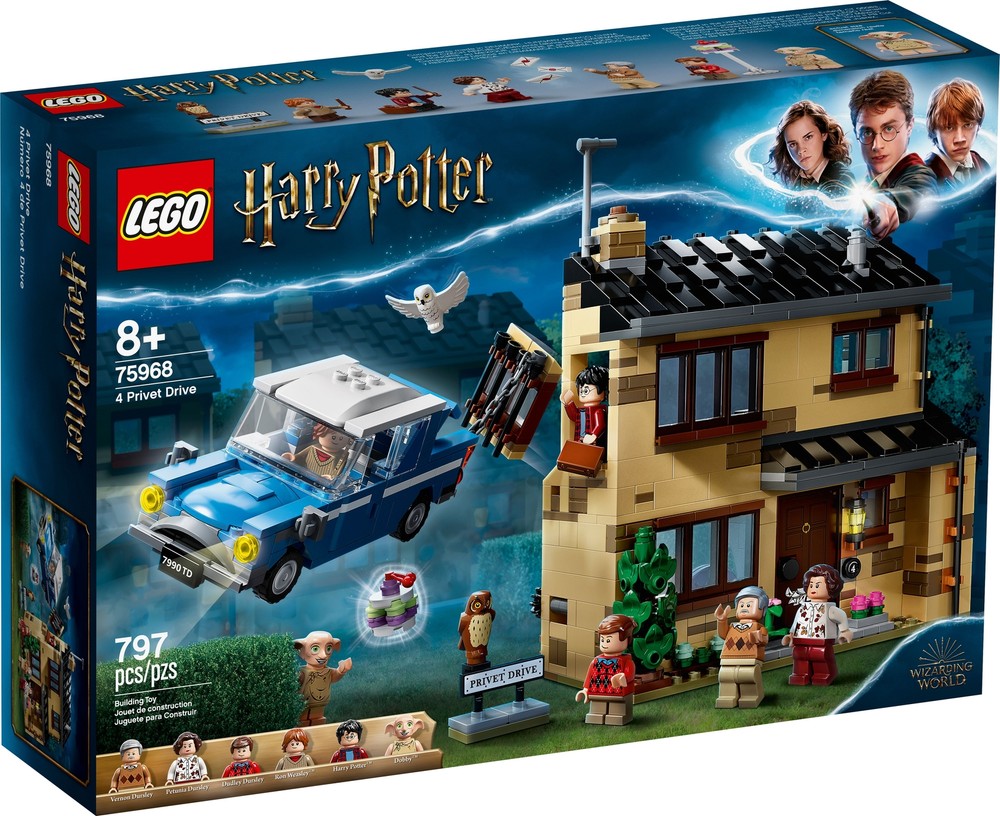LEGO Harry Potter 4 Privet Drive 75968 Sealed New 2020 Set  