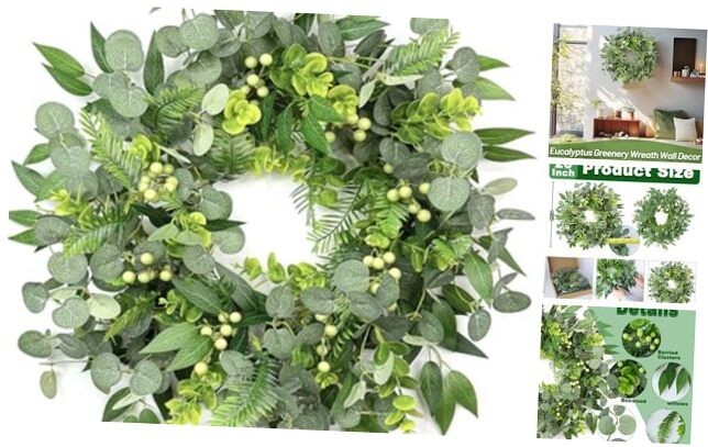 Eucalyptus Wreath with Berry 20