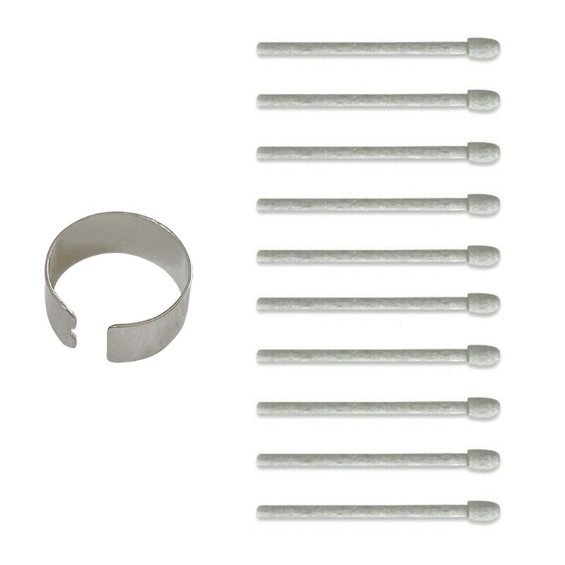 10Pcs Felts Tip Refills for Graphics Tablet Pen Smooth Writing