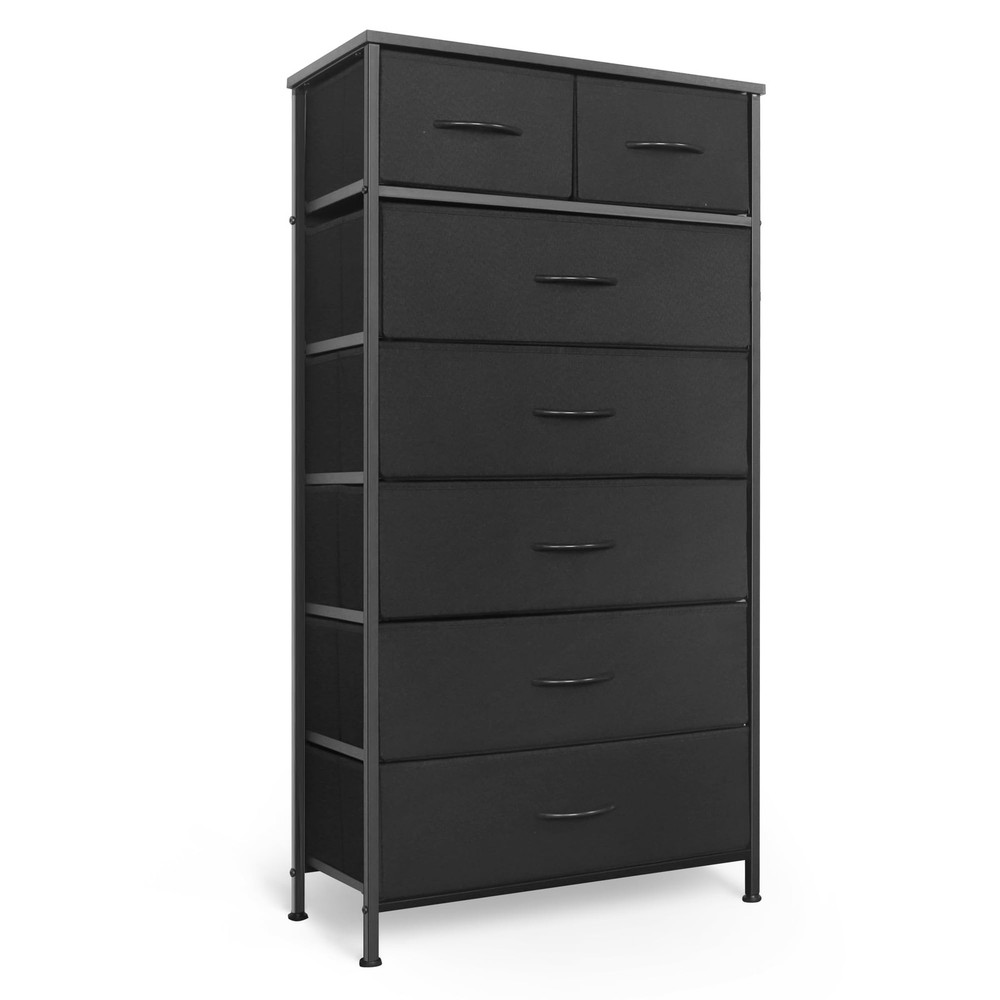 Mifuro 7-Drawer Tall Dresser for Bedroom Vertical Storage Organizer Tower