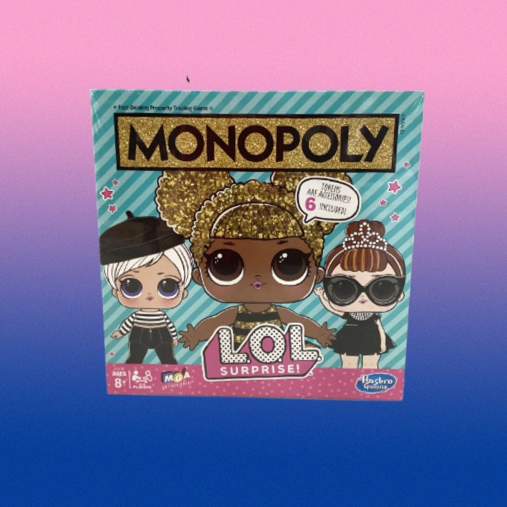 L.O.L. Surprise Monopoly Board Game by Hasbro