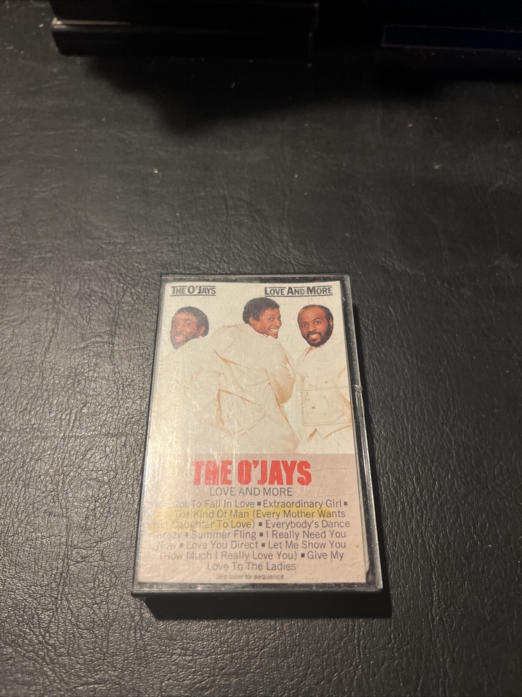 1984 O'Jays Love And More Rare Classic Soul Cassette Tape