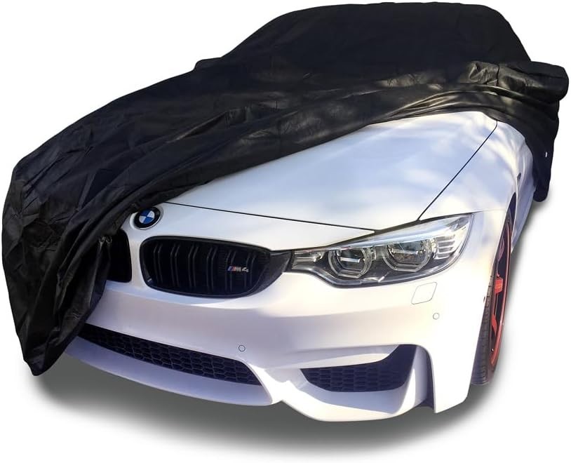 CarsCover Custom Fit Car Cover for 2014-2025 BMW M4 428i 430i 435i 440i Black