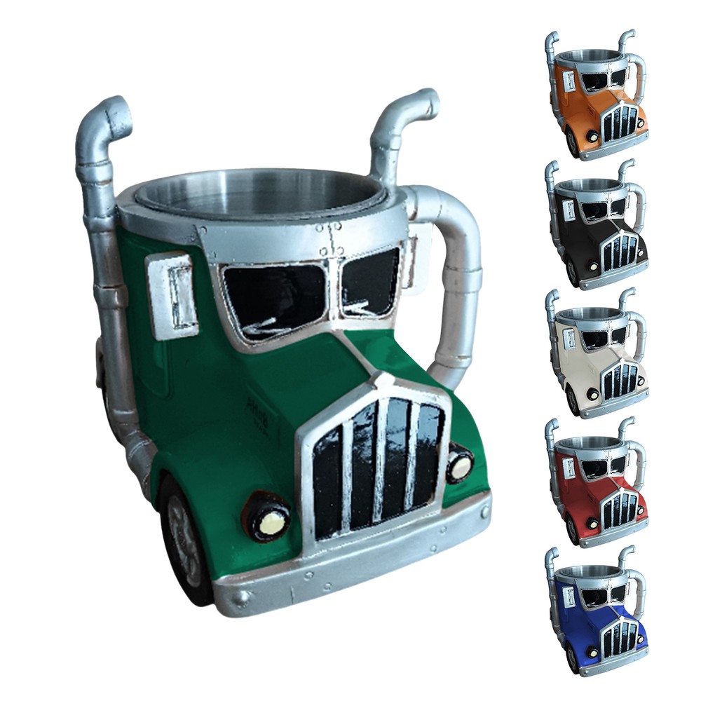 Durable Truck Driver Coffee Mug for Hot or Cold Drinks  