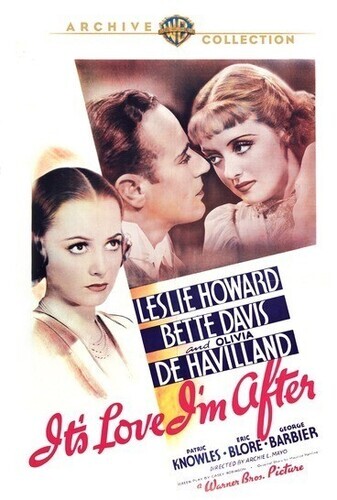 Romantic Classic It's Love I'm After DVD Used Very Good Black & White Mono