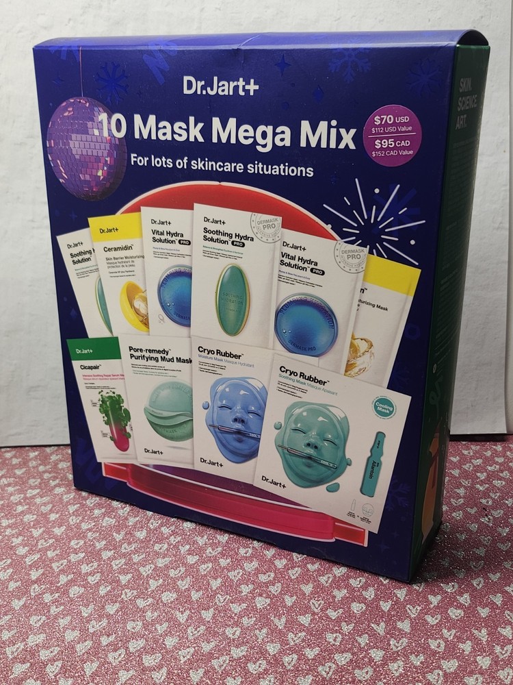 Dr Jart 10 Mask Mega Mix Set for All Skin Types Sealed Box